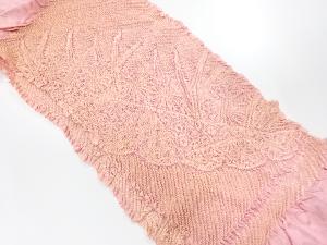 正絹　絞り　帯揚げ